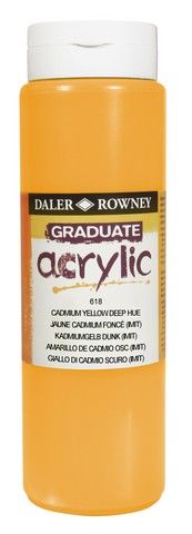 GRADUATE 500ML CAD YLW D