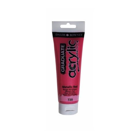 GRADUATE 120ML MET RED