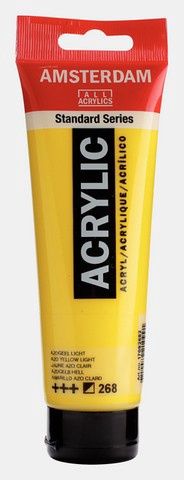 AMSTERDAM ACRYLIC COLOR 120ML AZO YELLOW LIGHT