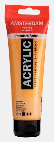AMSTERDAM ACRYLIC COLOR 120ML GOLD YELLOW