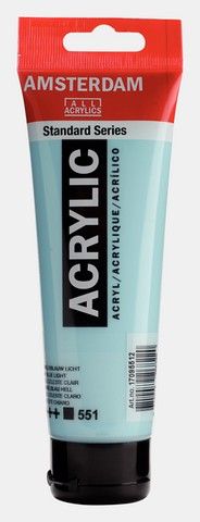AMSTERDAM ACRYLIC COLOR 120ML SKY BLUE LIGHT