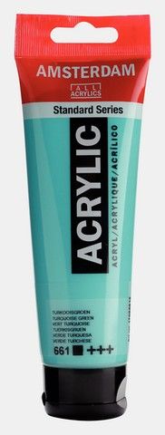 AMSTERDAM ACRYLIC COLOR 120ML TURQUOISE GREEN