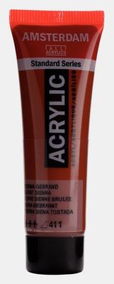 AMSTERDAM STANDARD ACRYLIC 20ML BURNT SIENNA