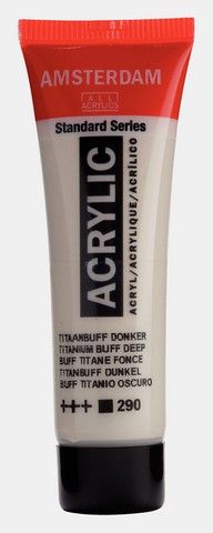 AMSTERDAM STANDARD ACRYLIC 20ML TITANIUM BUFF DEEP