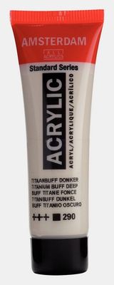 AMSTERDAM STANDARD ACRYLIC 20ML TITANIUM BUFF DEEP