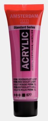 AMSTERDAM STANDARD ACRYLIC 20ML PERM RED VIOLET LIGHT
