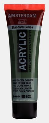 AMSTERDAM STANDARD ACRYLIC 20ML OLIVE GREEN DEEP
