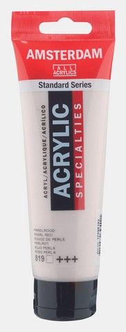 AMSTERDAM ACRYLIC COLOR 120ML PEARL RED