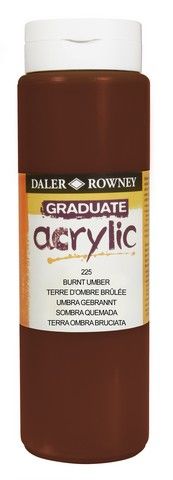 GRADUATE 500ML BNT UMBER
