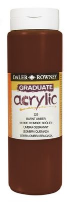 GRADUATE 500ML BNT UMBER