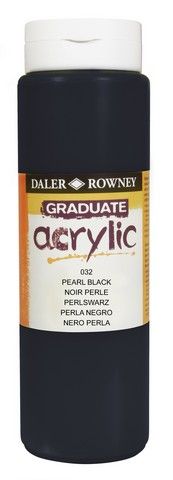 GRADUATE 500ML PEARL BLK