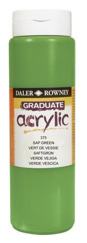 GRADUATE 500ML SAP GRN