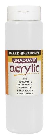 GRADUATE 500ML PEARL WHT