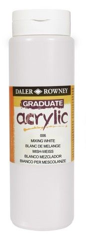 GRADUATE 500ML MIX WHITE