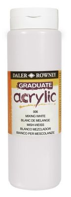GRADUATE 500ML MIX WHITE