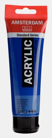 AMSTERDAM ACRYLIC COLOR 120ML PHTHALO BLUE