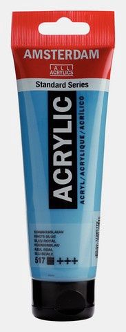 AMSTERDAM ACRYLIC COLOR 120ML KINGS BLUE