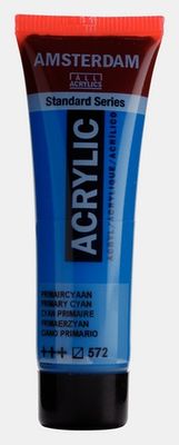 AMSTERDAM STANDARD ACRYLIC 20ML PRIM CYAN