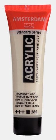 AMSTERDAM STANDARD ACRYLIC 20ML TITANIUM BUFF LIGHT