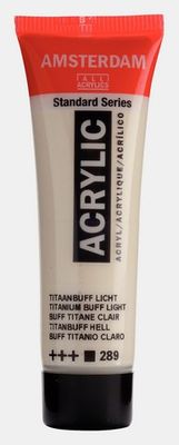 AMSTERDAM STANDARD ACRYLIC 20ML TITANIUM BUFF LIGHT