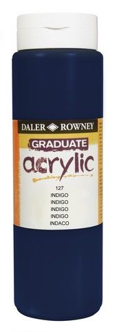 GRADUATE 500ML  INDIGO