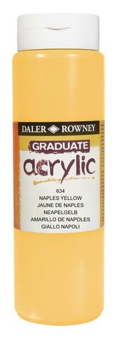 GRADUATE 500ML NAP YLLW