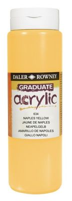 GRADUATE 500ML NAP YLLW