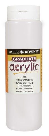 GRADUATE 500ML WHITE