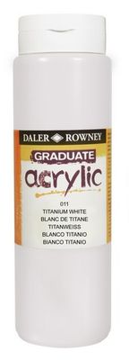 GRADUATE 500ML WHITE