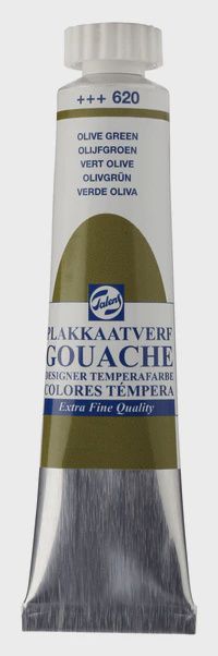 GOUACHE OLIVE GREEN