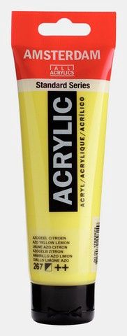 AMSTERDAM ACRYLIC COLOR 120ML AZO YELLOW LEMON