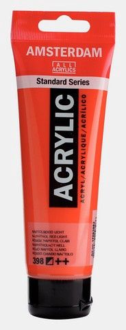 AMSTERDAM ACRYLIC COLOR 120ML NAPHTHOL RED LIGHT