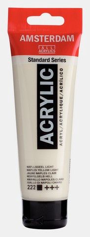 AMSTERDAM ACRYLIC COLOR 120ML NAPLES YELLOW LIGHT