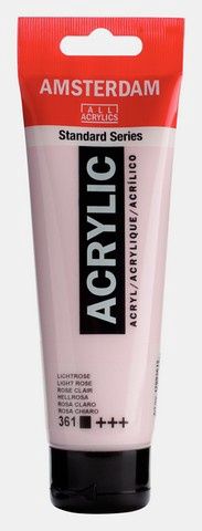 AMSTERDAM ACRYLIC COLOR 120ML LIGHT ROSE