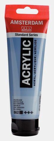 AMSTERDAM ACRYLIC COLOR 120ML GREYISH BLUE