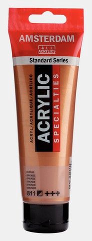 AMSTERDAM ACRYLIC COLOR 120ML METALLIC BRONZE