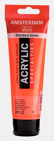 AMSTERDAM ACRYLIC COLOR 120ML REFLEX ORANGE