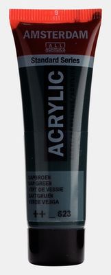 AMSTERDAM STANDARD ACRYLIC 20ML SAP GREEN