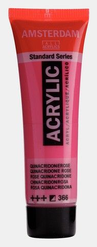 AMSTERDAM STANDARD ACRYLIC 20ML QUINACRIDONE ROSE