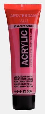AMSTERDAM STANDARD ACRYLIC 20ML QUINACRIDONE ROSE