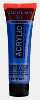 AMSTERDAM STANDARD ACRYLIC 20ML COBALT BLUE ULTRAM