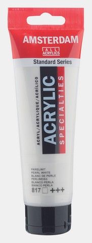 AMSTERDAM ACRYLIC COLOR 120ML PEARL WHITE