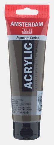AMSTERDAM ACRYLIC COLOR 120ML RAW UMBER