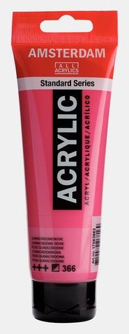 AMSTERDAM ACRYLIC COLOR 120ML QUINACRIDONE ROSE