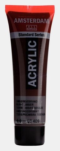 AMSTERDAM STANDARD ACRYLIC 20ML BURNT UMBER