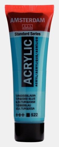 AMSTERDAM STANDARD ACRYLIC 20ML TURQUOISE BLUE