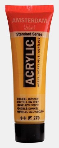 AMSTERDAM STANDARD ACRYLIC 20ML AZO YELLOW DEEP