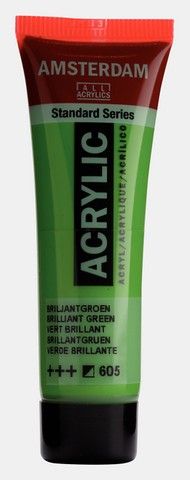 AMSTERDAM STANDARD ACRYLIC 20ML BRILLIANT GREEN