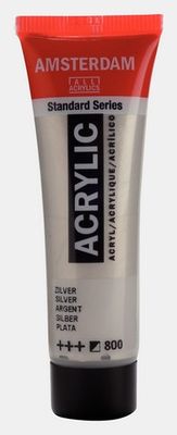 AMSTERDAM STANDARD ACRYLIC 20ML SILVER