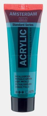 AMSTERDAM STANDARD ACRYLIC 20ML PHTHALO GREEN
